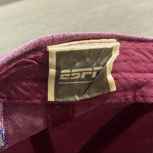 Vintageā1999Ā ESPNāBristol University Sunny Delight NFL StrapBack Dad Hat - Picture 5 of 7